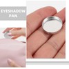 NOLITOY 30pcs Round Empty Eyeshadow Pans Reusable Makeup Storage Containers
