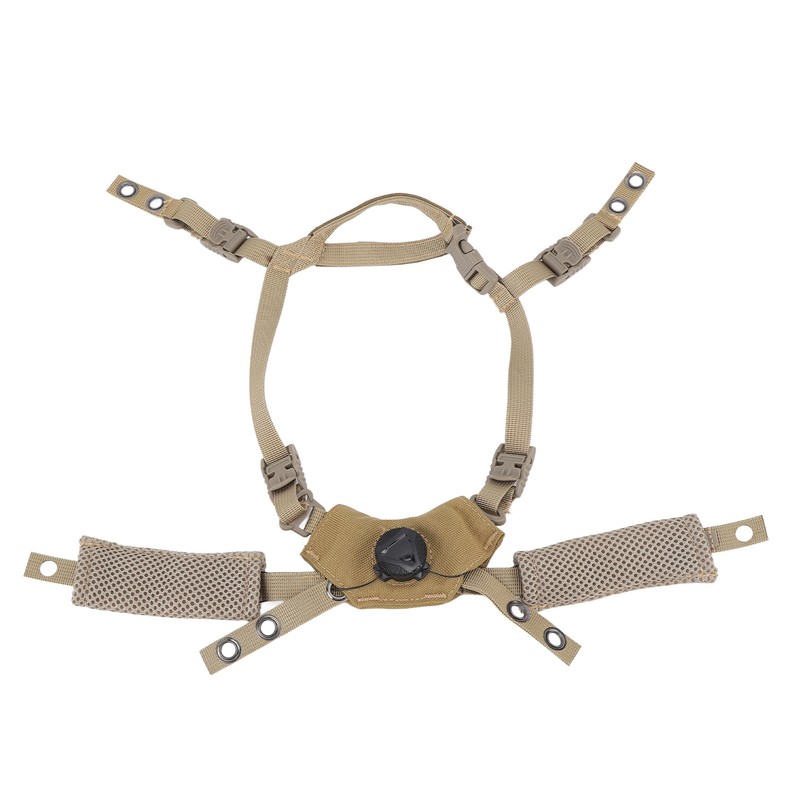 Helmet Liner System Internal Sponge Pad Adjustable Helmet Dial Suspension