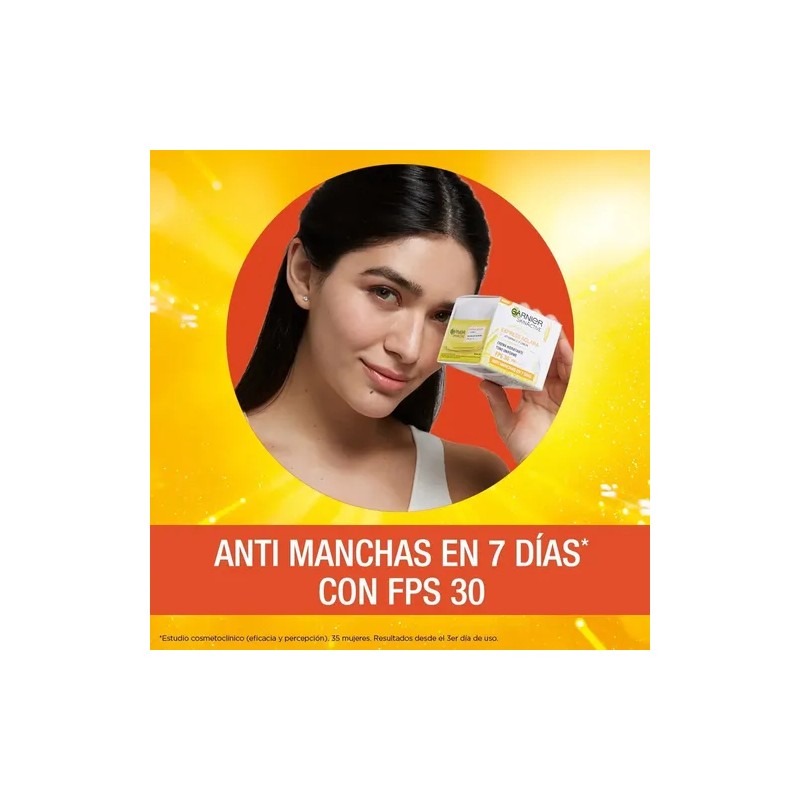 "Garnier Express Aclara crema vitamina C 50 ml"