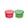 KitchenCraft Food Portion Control Pots, Ingredient Containers, Meal Prep Solution,