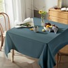 Mysky Home Square Tablecloth 54x54 Inch Grey Tablecloth Washable Polyester Table Cloth for Square or Round Tables Buffet Table, Parties, Holiday Dinner, Wedding