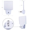 2 Pack 0.5W Plug in LED Night Light with Dusk