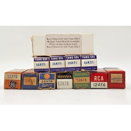 GE 12AT6 New (New Old Stock) Test NEW 1 Year Warranty