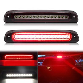 Mynoway LED 3rd Third Brake Light Compatible with F250 F350 F450 F550 Super Duty 1999-2016, Ranger 1993-2011, 1995-2003 B2300 B2500 B3500 Rear Center High Mount Stop Lamp Replace OE CC3Z13A613B