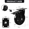 Caster Wheel, Heavy Duty 5 Inch Caster, Locking Swivel Caster