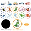 15 Pcs Potty Training Stickers Color Changing Reusable Pee Targets