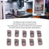 10 Pcs Turning Inserts Carbide CNC Tool Blades Lathe Turning