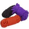 Evealyn Soft Rope Cord,Soft Cotton Rope 3 Pack 10 M/33