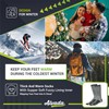 Alvada Merino Wool Hiking Socks Thermal Warm Crew Winter Boot