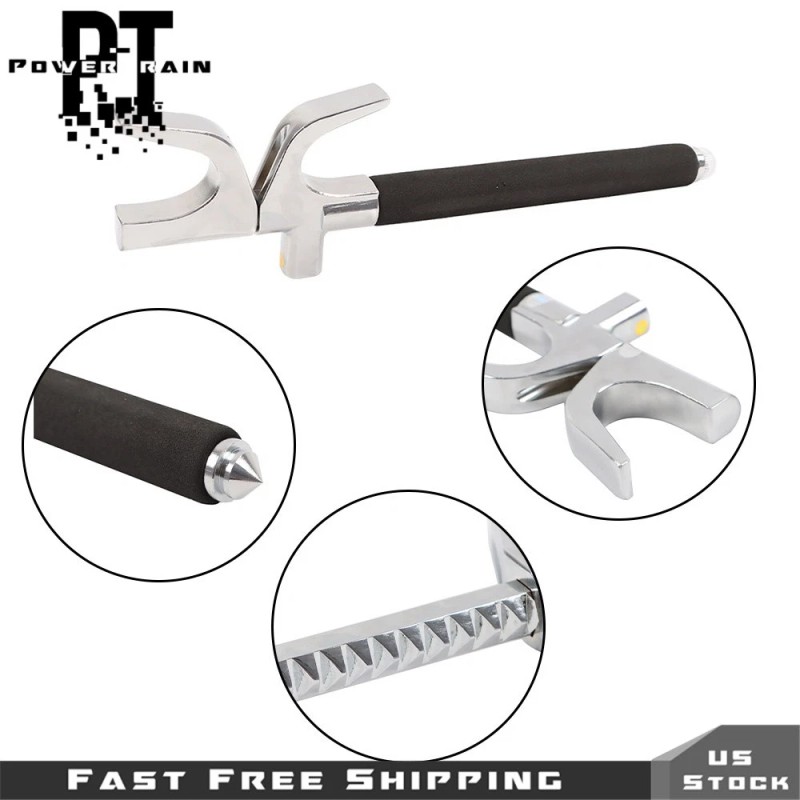 Nurniacl Anti Theft Car Steering Wheel Lock With Escape Hammer