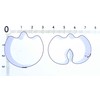 Sweet Pea - Stainless Steel Sugarcraft Cutter - Valley Cutter