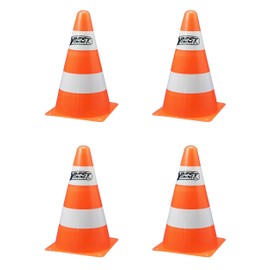 Best Sporting Pylons Orange / White 23 cm High Pack of 4