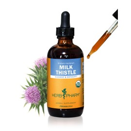 Herb Pharm Herb Pharm Milk Thistle Seed Extract for Liver Function Support - 4 Ounce (DMILK04)
