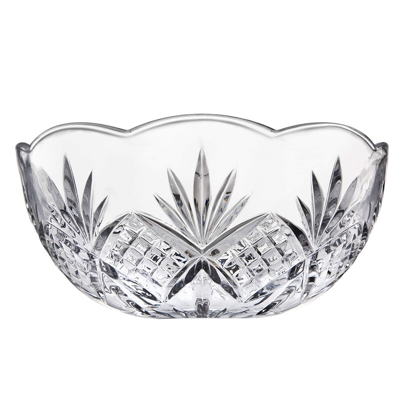 Godinger Bowl Set for Salad, Serving, Mixing, Dublin Crystal Collection