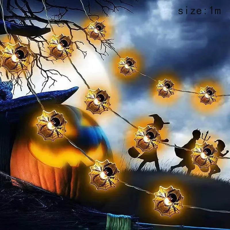 Halloween LED String Lights for Indoor & Outdoor Decor –