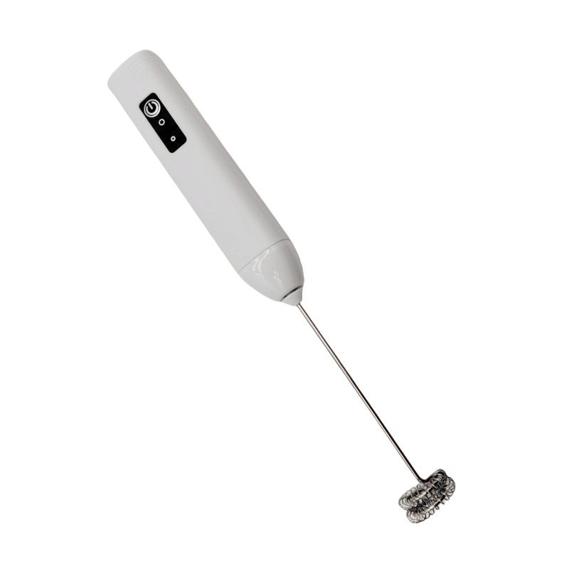 Wireless Milk Frother Electric Type-C Handheld Blender Stainless Steel Mini