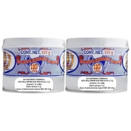 DE LA TIA POMADA (2PACK) Ungüento de la Tía 125g / De La Tia Ointment 125g B-Experts(PAQUETE DE 2)