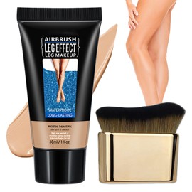 Leg Makeup Body MakeUp to Cover Veins Tanning Lotion - MEDIUM GLOW - Full Coverage Waterproof Lightweight Transfer-Proof Colour Corrector Concealer For Even Skin Tone & Healthy Glow