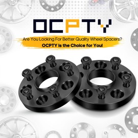 OCPTY 2PCS 5x120 to 5x120 Wheel Spacers 20mm 14x1.5 Studs 66.9mm Hub Bore Forged Hub Centric Wheel Spacers 5 Lug fit for ATS for Camaro for Corvette for CT5 for CT6 for CTS