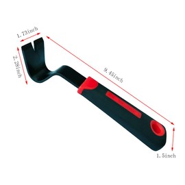 Wwxuanke Strong Staple Remover Puller Tool Staple Remover Ergonomic Handle Strong Staple Remover Puller Tool for Removing Nails in Wall, Furniture, Floor, Wooden Box, Photo Frame