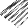 120 Pack Plastic Spiral Binding Coils Binding kit Spirals Multi