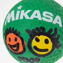 MIKASA P500 Playground Ball, For Toddlers, Diameter Approx. 5.1 inches (13 cm), 5.3 - 6.3 oz (150 - 180 g), Green, Recommended Inner Pressure 0.15 kgf/cm2