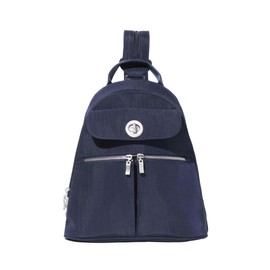 Baggallini Women's Naples Convertible Backpack Naples Convertible Backpack, French navy