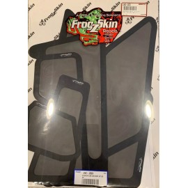 Frogzskin F0103 Frogzskin Vents 6pc kit: 2008-18 Ski Doo XP Chassis, Clutch Side