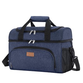 Lifewit Large Cooler Bag 32 Cans Insulated Lunch Bag Lightweight Portable Cool Bag Double Layer for Picnic, Beach, Work, Trip