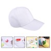 DIYEAH Pack of 10 DIY Baseball Caps with White Painting