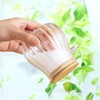 Willinglong 4 Pack Sugar Container with Bamboo Lid and Spoon