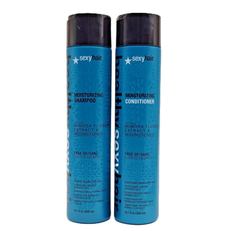 Sexy Hair Moisturizing Shampoo and Conditioner with Mimosa 10.1 oz