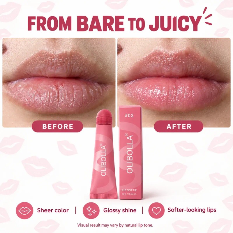 Lip Oil No. 02 Moisturizing, Glossy Finish