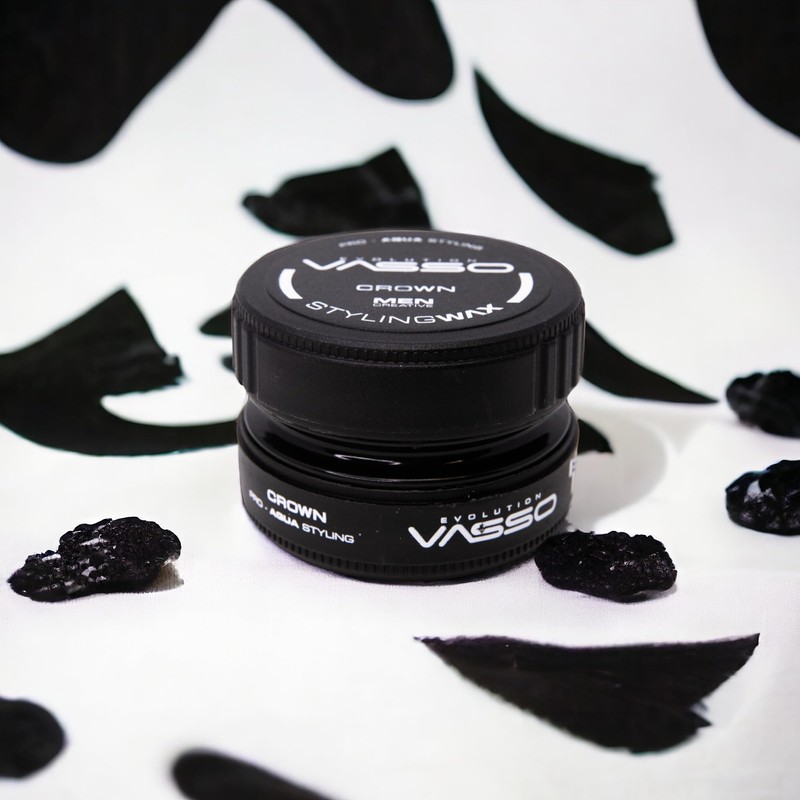 VASSO CROWN PRO-AQUA Hair Styling WAX - 150ml - Edge