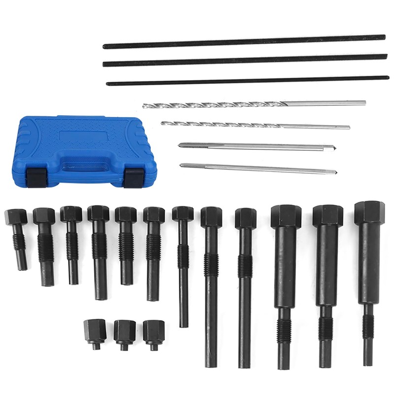 22PCS Glow Plug Remover Set, Spark Plug Extractor Glow Plug