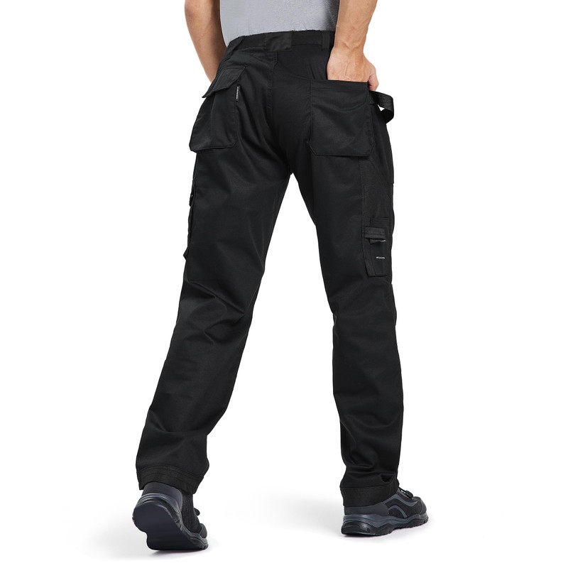 DURAWERK Men's Work Pants, Carpenter Pants with Reinforced Knee Pad
