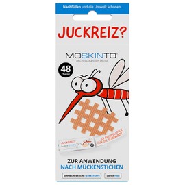 Moskinto Refill Pack, 48 Mosquito Patches, Mosquito Bite, Mosquitoes, Alternative to Heat Pen, for Children and Adults, Mosquitoes, Bite Healer, Itching