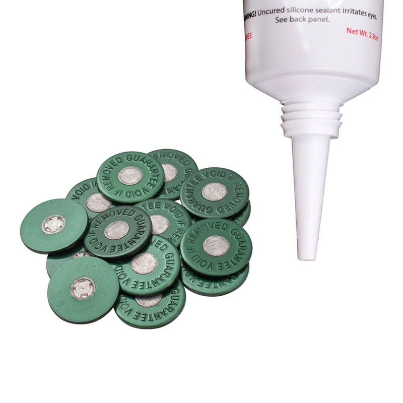 Brock Diesel Engine Heat Tabs with High Heat Adhesive -