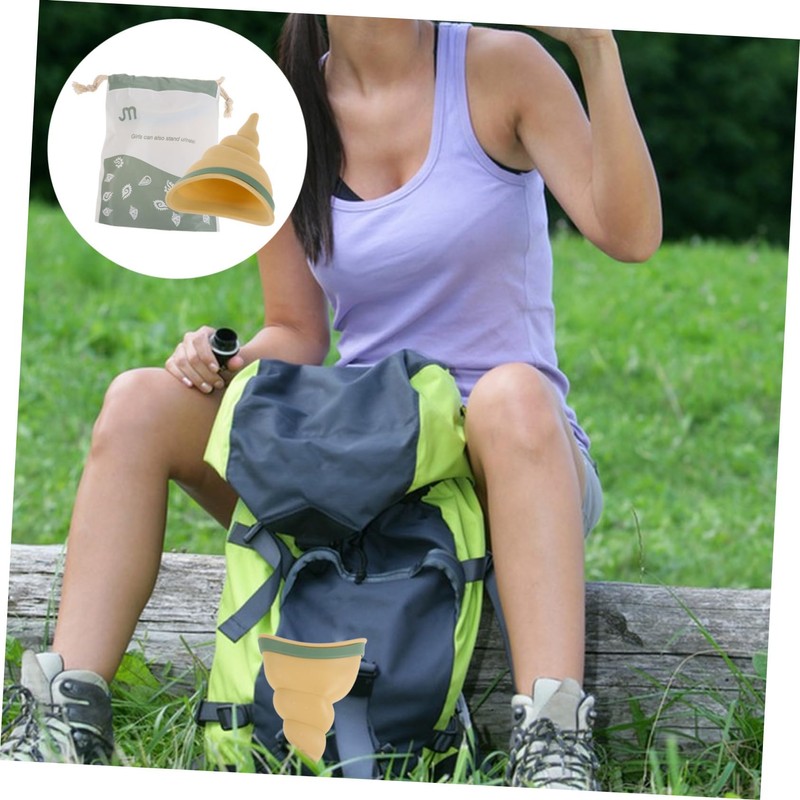 KOMBIUDA Lightweight Women's Urinal Reusable Easy-Clean Portable Potty for Travel