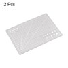 HARFINGTON 2pcs A5 Self-Healing Cutting Mat 9"x6" Craft Cutting Board