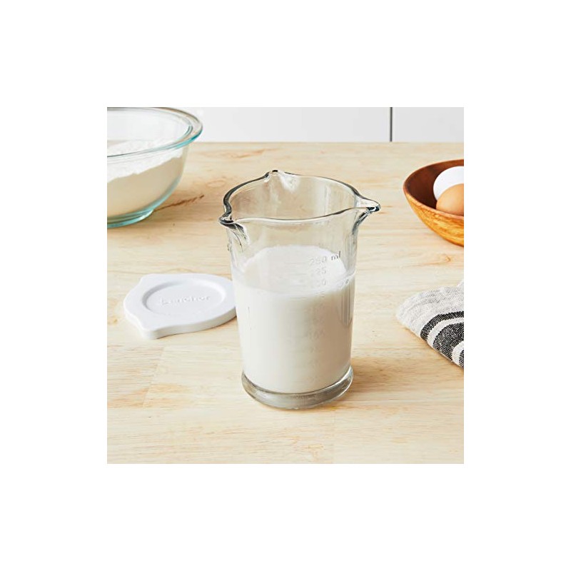 Anchor Hocking Triple Pour Glass Measuring Cup, 8 Oz Measuring