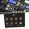 7 Band Equalizer, Volume Adjustable 2 Channels Car Equalizer EQ