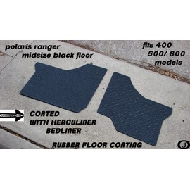 Polaris Ranger Black Mid-Size 400-500-800 Diamond Plate Floor Boards