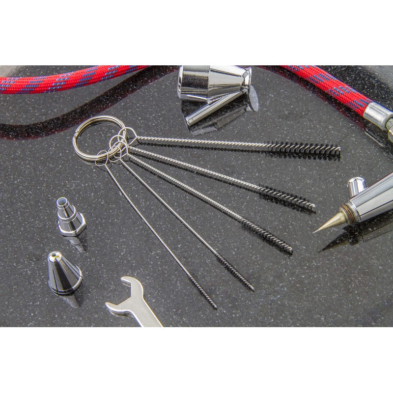 SE Brush Cleaning Sets Nlylon Bristles Varying Sizes for Versatile