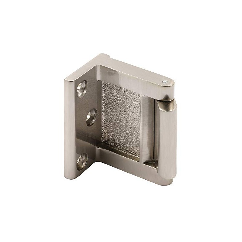 Prime-Line MP4937 Hotel Door Blocker/Door Stop in Nickel (Single Pack)