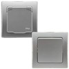 DELPHI Socket IP44 with Protection Lid Flush-Mounted Wet Room Rubber