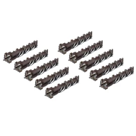 WERHE ® SDS Plus Professional 10-Piece Concrete Drill Bit 6 x 210 mm Hammer Stone Concrete Quadro X Quadro X Quadruple Blade Cross Cutting