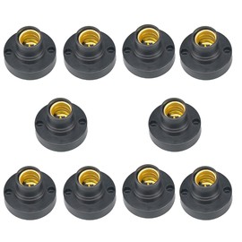 ShuoHui Lamp Socket Adapter Converter - E14 Socket Lamp Adapter Lamp Socket Adapter for LED Lamps, Adapter (10)