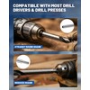 12” Extra Long Drill Bit Set, 10PCS Brad Point Drill