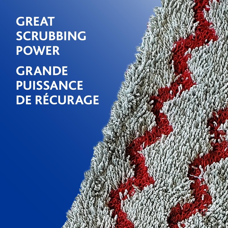 Vileda ProMist MAX Microfibre Scrub Pad Mop Head (1 Pack)